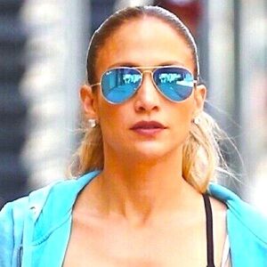 Ray Ban Blue Mirrored Gold Sunglasses Large aviator pilot sunglasses polarized